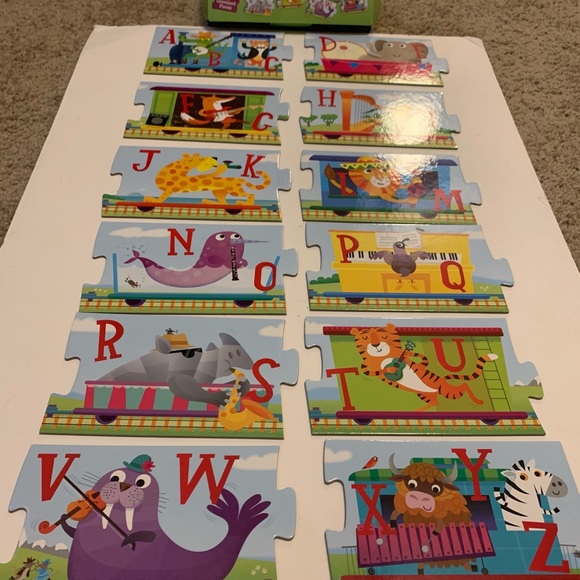 ABC Train Puzzle - Picture 4 of 4